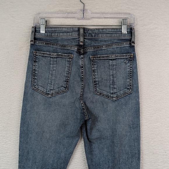 Rag & Bone Nina High Rise Ankle Skinny Jean in Norwalk Wash Women's Size 26 - Picture 9 of 12